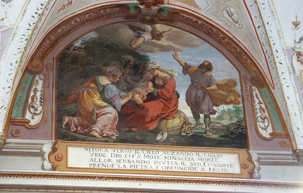 Eroine bibliche, Sefora -  Villa di Poggio Imperiale 1